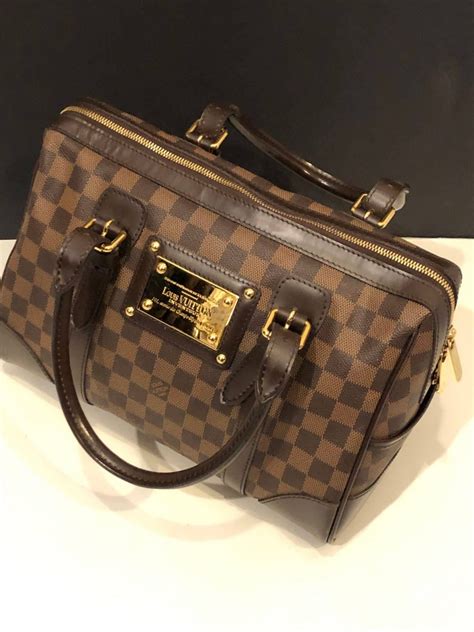 Damier Ebene canvas handbags